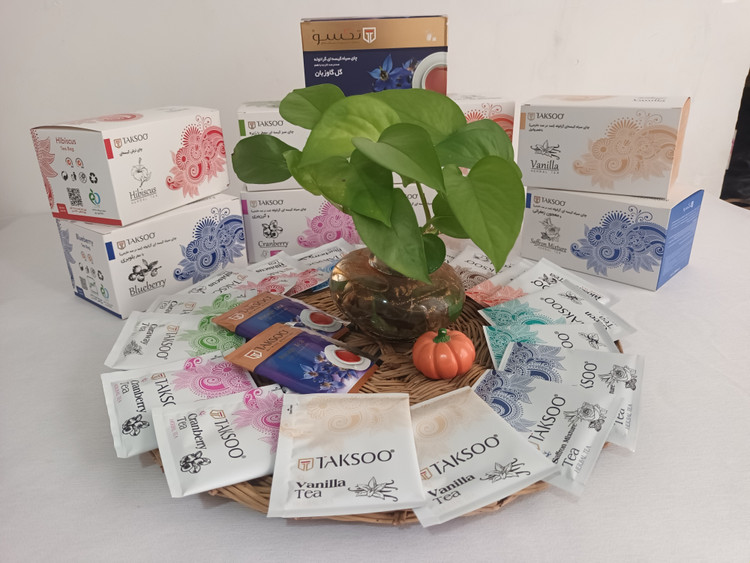 پک پذیرایی لوکس۲۰ تی بگ با ۱۰طعم متفاوت چای